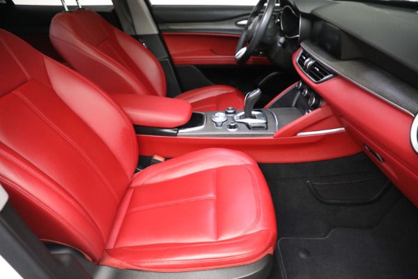 Used 2021 Alfa Romeo Stelvio TI for sale Call for price at Rolls-Royce Motor Cars Greenwich in Greenwich CT 06830 18