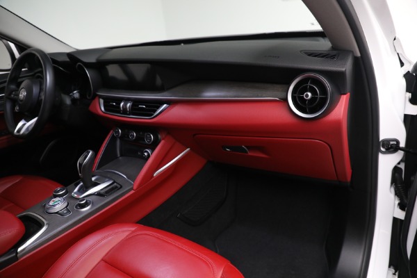 Used 2021 Alfa Romeo Stelvio TI for sale Call for price at Rolls-Royce Motor Cars Greenwich in Greenwich CT 06830 19