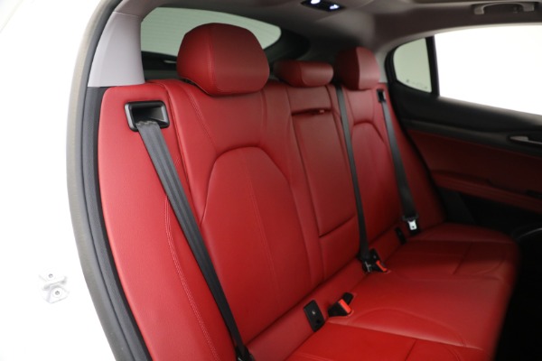 Used 2021 Alfa Romeo Stelvio TI for sale Call for price at Rolls-Royce Motor Cars Greenwich in Greenwich CT 06830 20