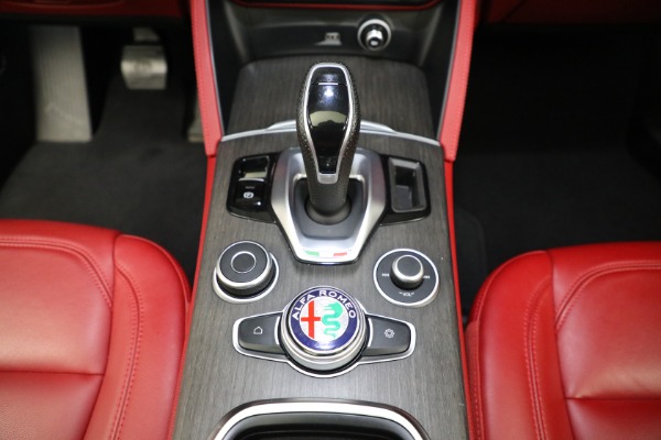 Used 2021 Alfa Romeo Stelvio TI for sale Call for price at Rolls-Royce Motor Cars Greenwich in Greenwich CT 06830 22