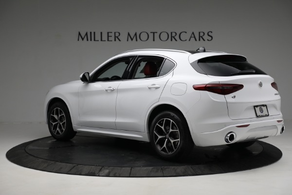 Used 2021 Alfa Romeo Stelvio TI for sale Call for price at Rolls-Royce Motor Cars Greenwich in Greenwich CT 06830 3