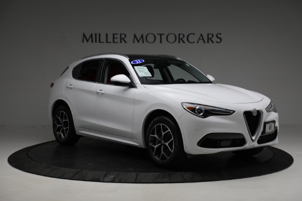 Used 2021 Alfa Romeo Stelvio TI for sale Sold at Rolls-Royce Motor Cars Greenwich in Greenwich CT 06830 7