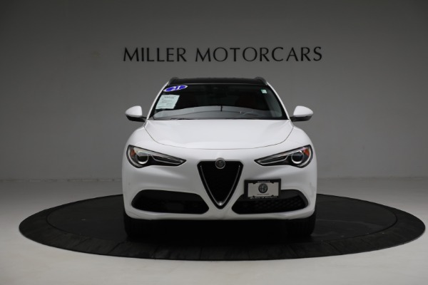 Used 2021 Alfa Romeo Stelvio TI for sale Sold at Rolls-Royce Motor Cars Greenwich in Greenwich CT 06830 8