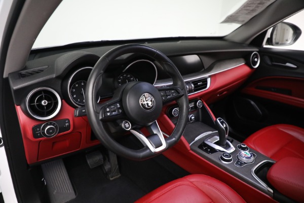 Used 2021 Alfa Romeo Stelvio TI for sale $42,900 at Rolls-Royce Motor Cars Greenwich in Greenwich CT 06830 9