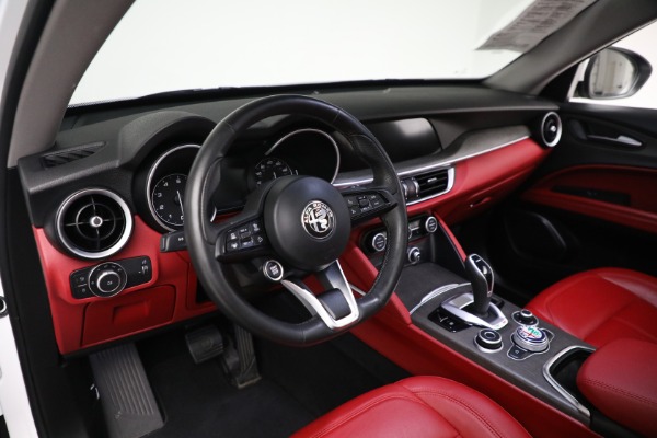 Used 2021 Alfa Romeo Stelvio TI for sale Call for price at Rolls-Royce Motor Cars Greenwich in Greenwich CT 06830 9