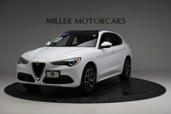 Used 2021 Alfa Romeo Stelvio TI for sale Sold at Rolls-Royce Motor Cars Greenwich in Greenwich CT 06830 1