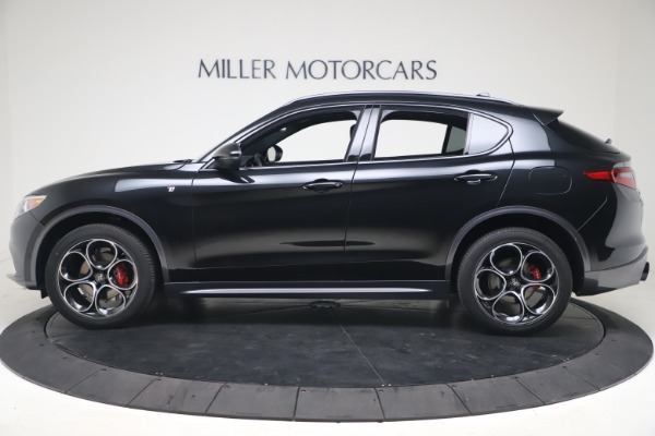 New 2023 Alfa Romeo Stelvio Ti for sale $58,505 at Rolls-Royce Motor Cars Greenwich in Greenwich CT 06830 3