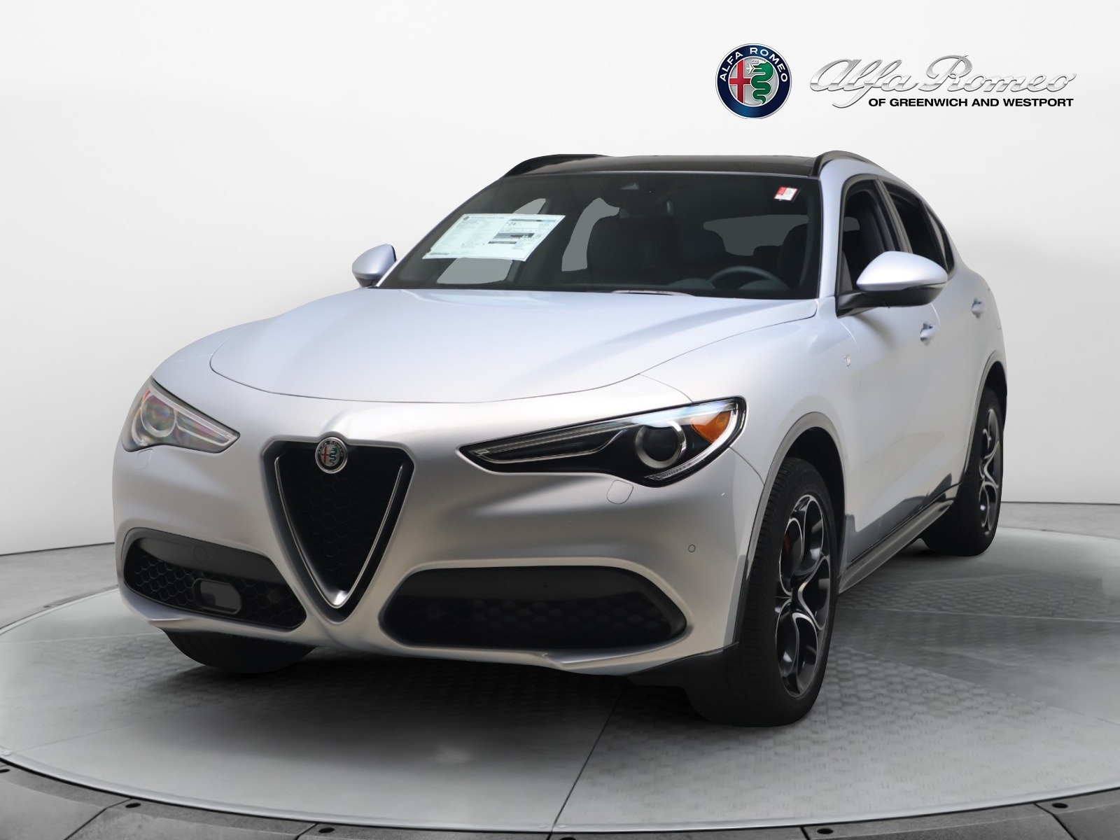 New 2023 Alfa Romeo Stelvio Ti for sale Sold at Rolls-Royce Motor Cars Greenwich in Greenwich CT 06830 1