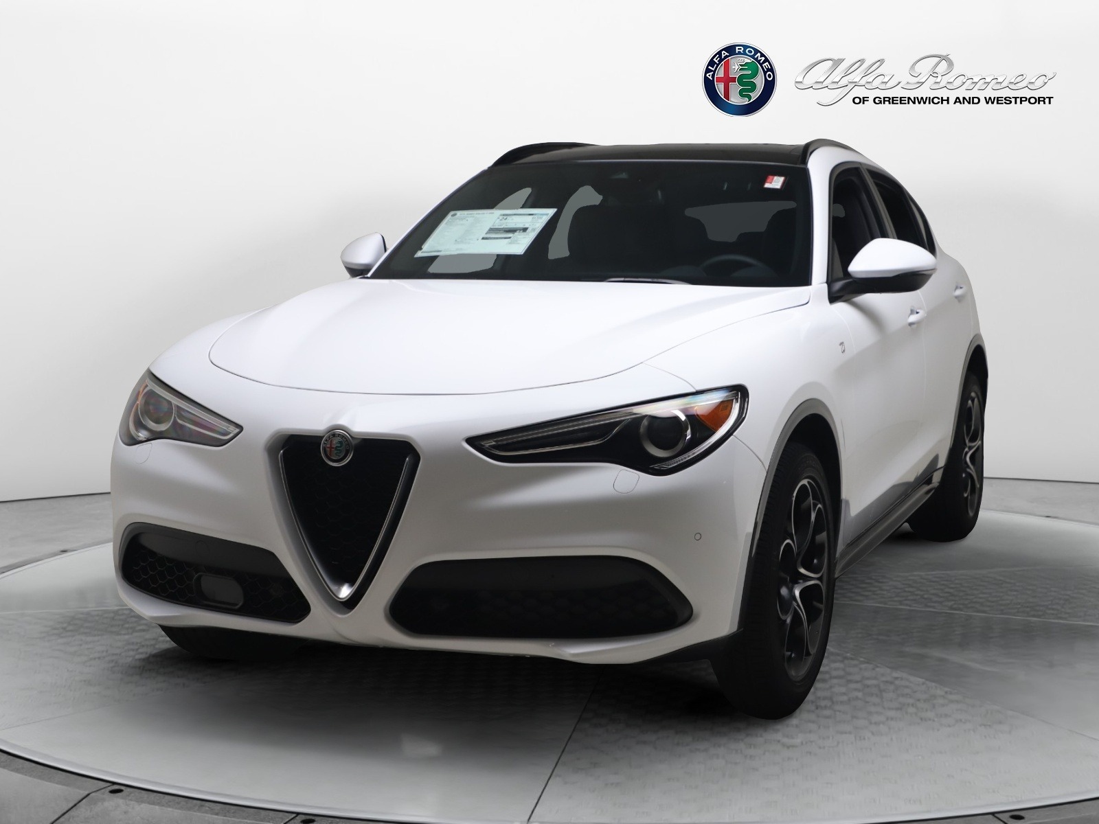 New 2023 Alfa Romeo Stelvio Ti for sale Sold at Rolls-Royce Motor Cars Greenwich in Greenwich CT 06830 1