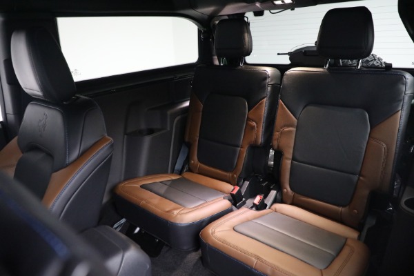 Used 2022 Ford Bronco Outer Banks Advanced for sale Sold at Rolls-Royce Motor Cars Greenwich in Greenwich CT 06830 16