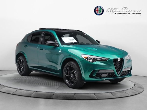 New 2023 Alfa Romeo Stelvio Quadrifoglio for sale $87,460 at Rolls-Royce Motor Cars Greenwich in Greenwich CT 06830 10