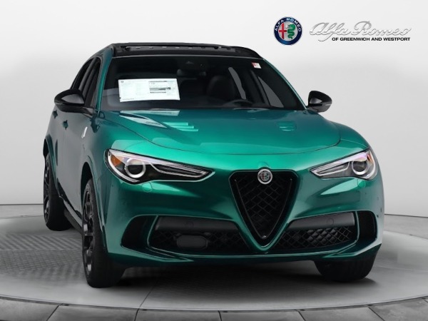 New 2023 Alfa Romeo Stelvio Quadrifoglio for sale $87,460 at Rolls-Royce Motor Cars Greenwich in Greenwich CT 06830 11