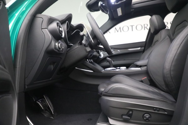 New 2023 Alfa Romeo Stelvio Quadrifoglio for sale $87,460 at Rolls-Royce Motor Cars Greenwich in Greenwich CT 06830 14