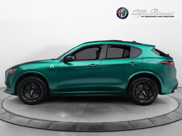 New 2023 Alfa Romeo Stelvio Quadrifoglio for sale $87,460 at Rolls-Royce Motor Cars Greenwich in Greenwich CT 06830 3