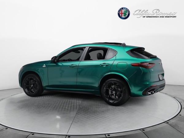 New 2023 Alfa Romeo Stelvio Quadrifoglio for sale $87,460 at Rolls-Royce Motor Cars Greenwich in Greenwich CT 06830 4
