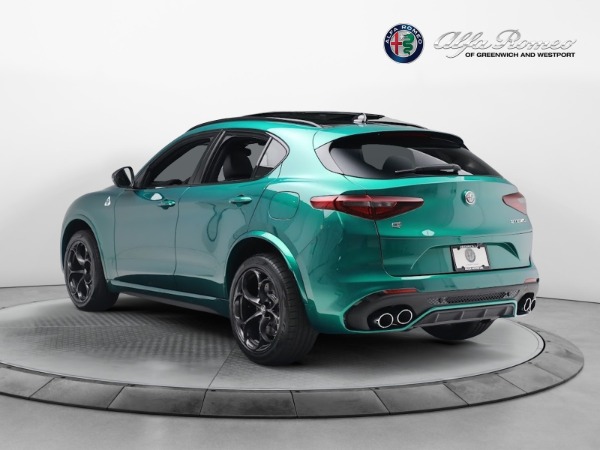 New 2023 Alfa Romeo Stelvio Quadrifoglio for sale $87,460 at Rolls-Royce Motor Cars Greenwich in Greenwich CT 06830 5