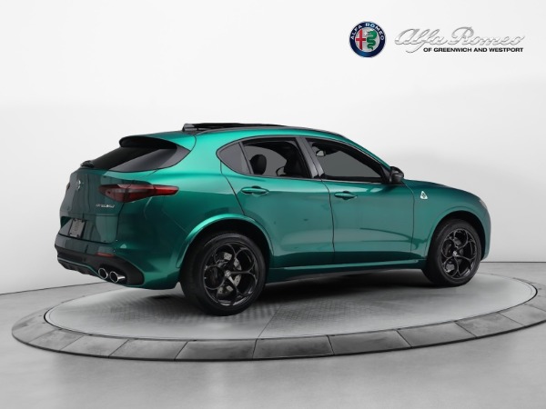 New 2023 Alfa Romeo Stelvio Quadrifoglio for sale $87,460 at Rolls-Royce Motor Cars Greenwich in Greenwich CT 06830 8
