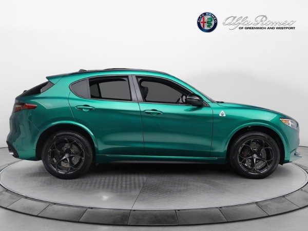 New 2023 Alfa Romeo Stelvio Quadrifoglio for sale $87,460 at Rolls-Royce Motor Cars Greenwich in Greenwich CT 06830 9