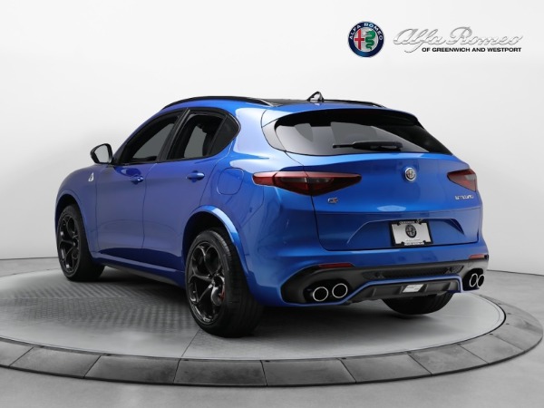 New 2023 Alfa Romeo Stelvio Quadrifoglio for sale $86,670 at Rolls-Royce Motor Cars Greenwich in Greenwich CT 06830 5