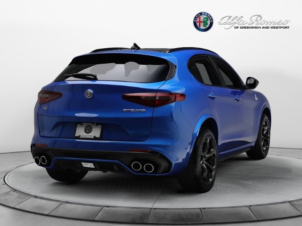 New 2023 Alfa Romeo Stelvio Quadrifoglio for sale $86,670 at Rolls-Royce Motor Cars Greenwich in Greenwich CT 06830 7