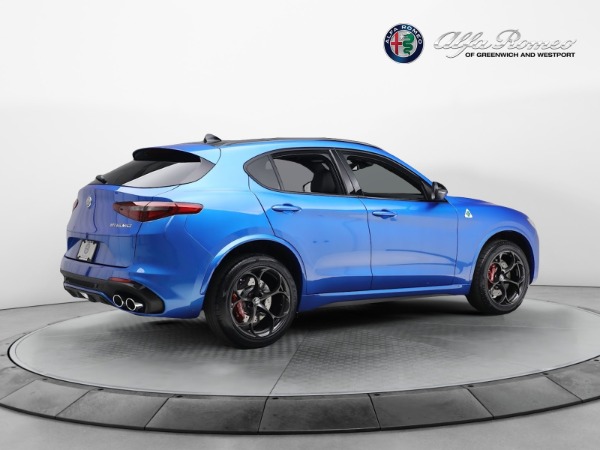 New 2023 Alfa Romeo Stelvio Quadrifoglio for sale $86,670 at Rolls-Royce Motor Cars Greenwich in Greenwich CT 06830 8