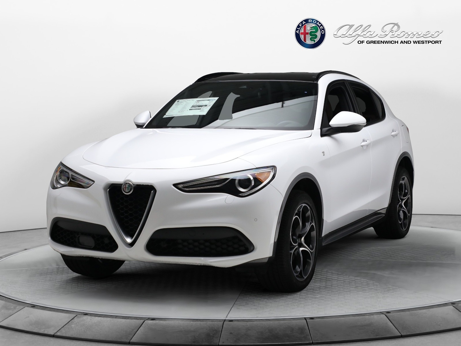 New 2023 Alfa Romeo Stelvio Ti for sale Sold at Rolls-Royce Motor Cars Greenwich in Greenwich CT 06830 1