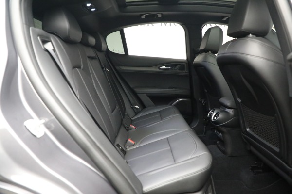 New 2023 Alfa Romeo Stelvio Ti for sale $55,550 at Rolls-Royce Motor Cars Greenwich in Greenwich CT 06830 20