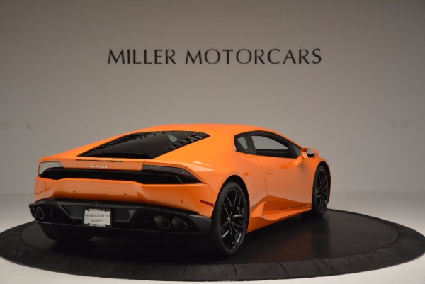 Used 2015 Lamborghini Huracan LP 610-4 for sale Sold at Rolls-Royce Motor Cars Greenwich in Greenwich CT 06830 7