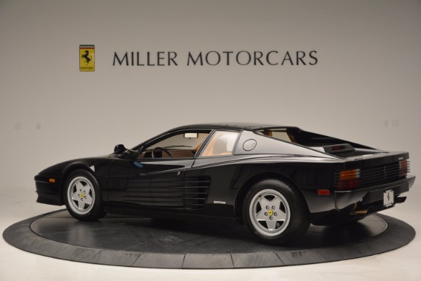 Used 1989 Ferrari Testarossa for sale Sold at Rolls-Royce Motor Cars Greenwich in Greenwich CT 06830 4