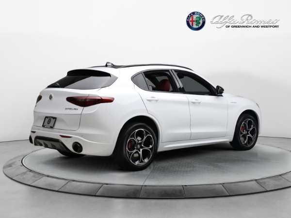 New 2023 Alfa Romeo Stelvio Veloce for sale $59,490 at Rolls-Royce Motor Cars Greenwich in Greenwich CT 06830 8