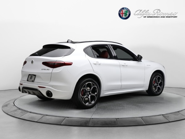 New 2023 Alfa Romeo Stelvio Veloce for sale Sold at Rolls-Royce Motor Cars Greenwich in Greenwich CT 06830 8