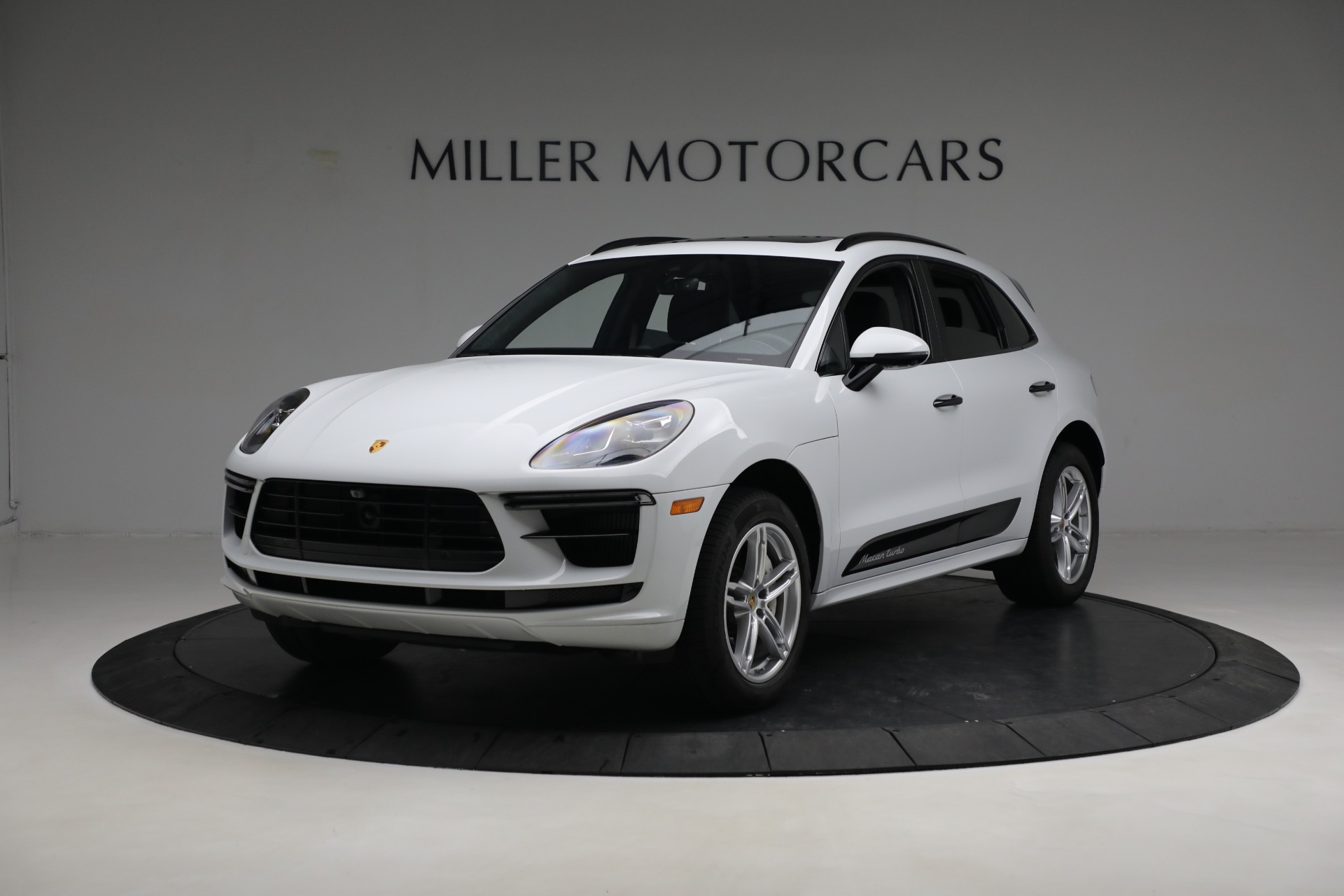 Used 2021 Porsche Macan Turbo for sale Sold at Rolls-Royce Motor Cars Greenwich in Greenwich CT 06830 1