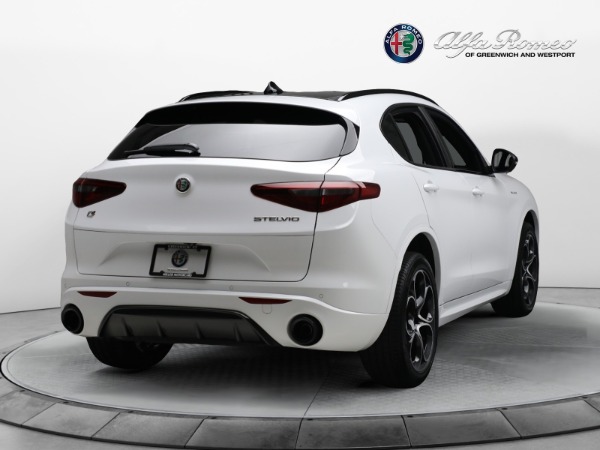 New 2023 Alfa Romeo Stelvio Veloce for sale $59,490 at Rolls-Royce Motor Cars Greenwich in Greenwich CT 06830 7