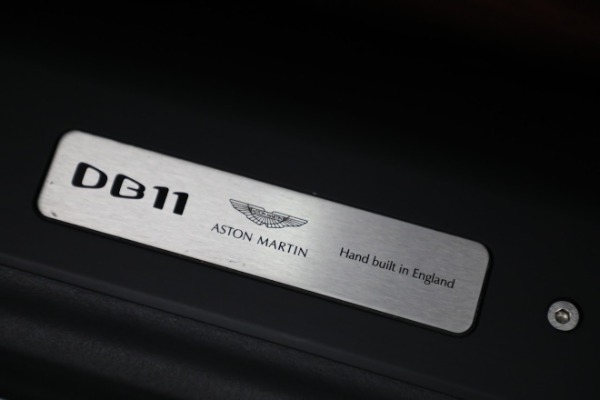 Used 2019 Aston Martin DB11 V8 for sale Call for price at Rolls-Royce Motor Cars Greenwich in Greenwich CT 06830 22