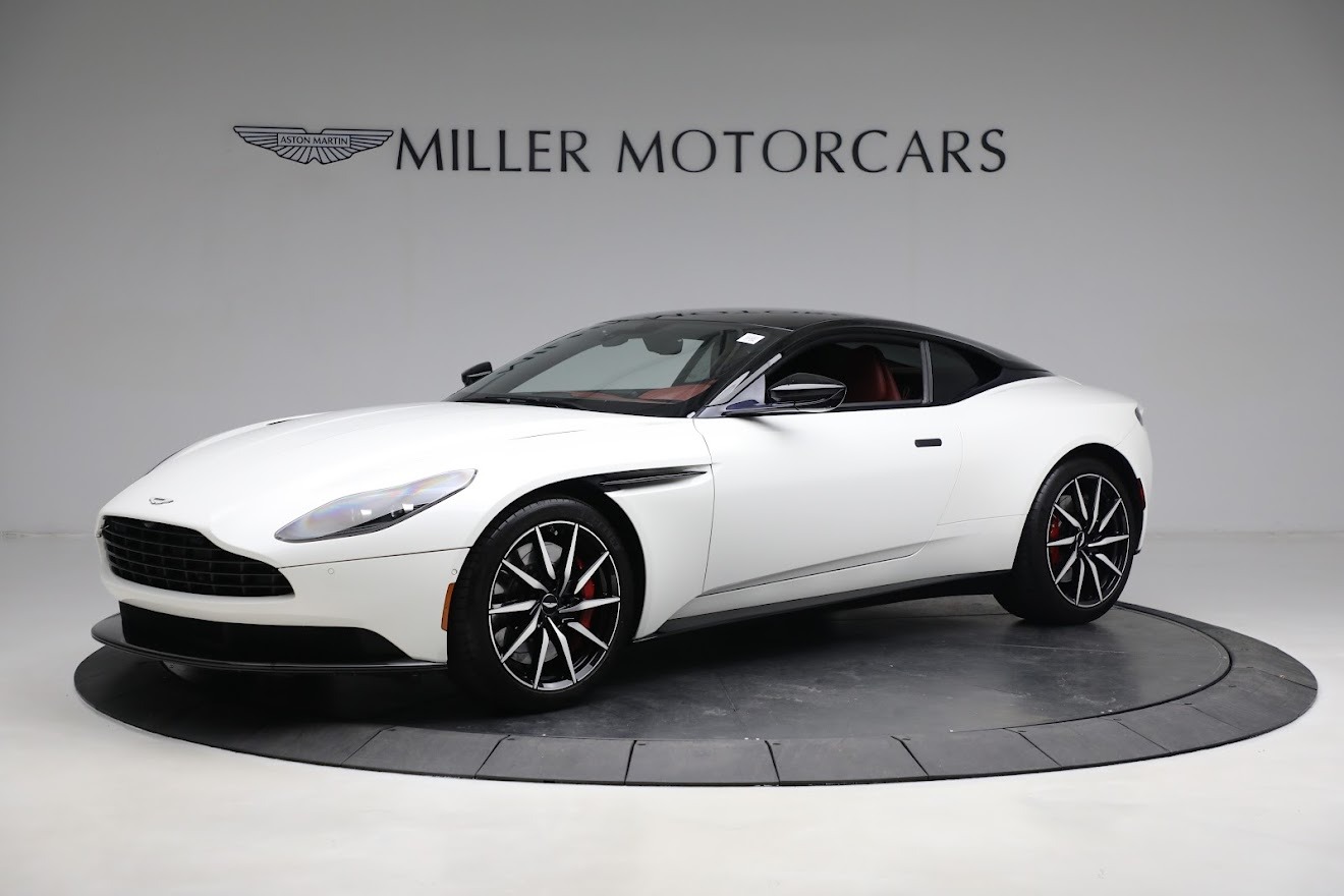 Used 2019 Aston Martin DB11 V8 for sale Sold at Rolls-Royce Motor Cars Greenwich in Greenwich CT 06830 1