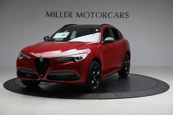 New 2023 Alfa Romeo Stelvio Estrema for sale Sold at Rolls-Royce Motor Cars Greenwich in Greenwich CT 06830 1