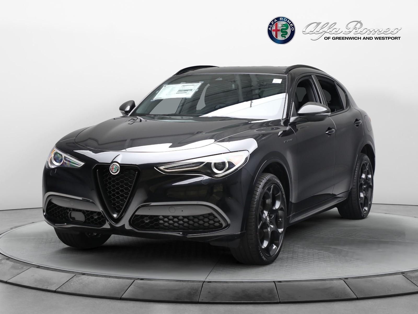 New 2023 Alfa Romeo Stelvio Estrema for sale Sold at Rolls-Royce Motor Cars Greenwich in Greenwich CT 06830 1