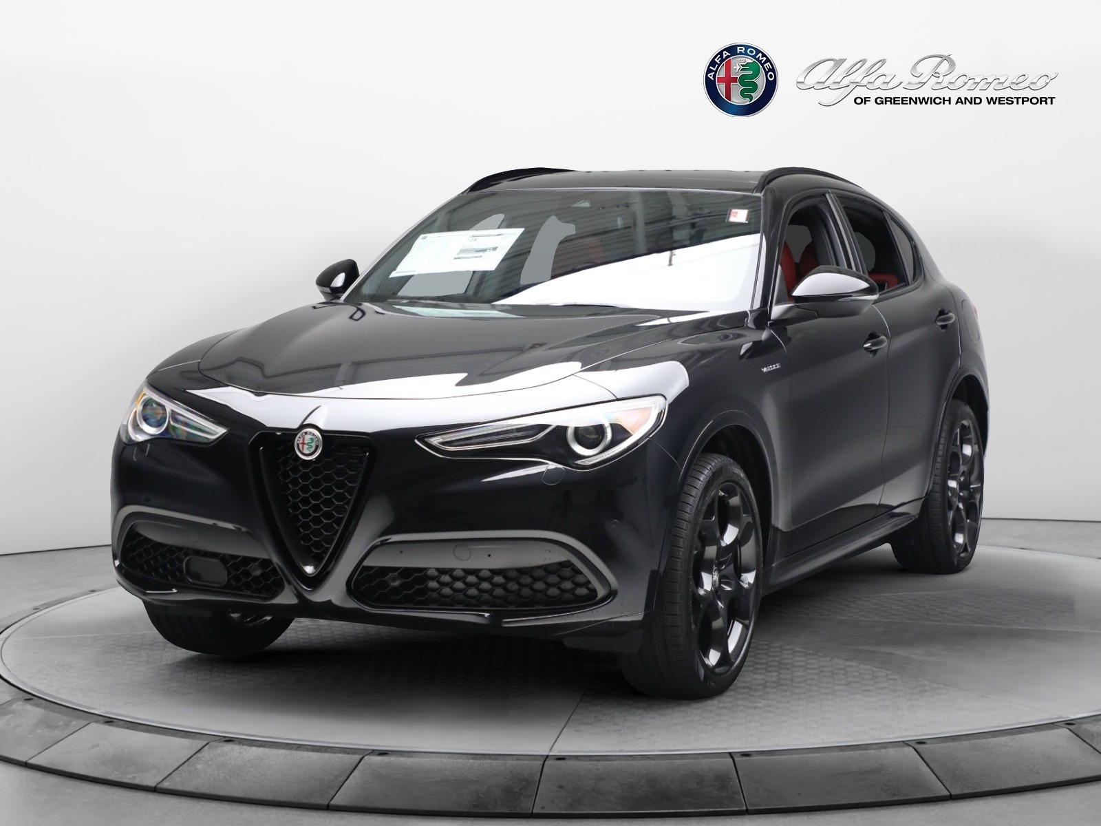 New 2023 Alfa Romeo Stelvio Veloce for sale Sold at Rolls-Royce Motor Cars Greenwich in Greenwich CT 06830 1