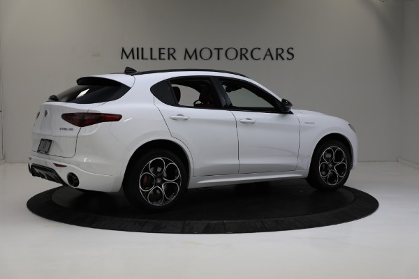 New 2023 Alfa Romeo Stelvio Veloce for sale $59,265 at Rolls-Royce Motor Cars Greenwich in Greenwich CT 06830 7