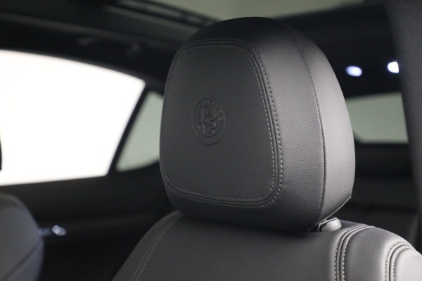 New 2023 Alfa Romeo Stelvio Quadrifoglio for sale $91,670 at Rolls-Royce Motor Cars Greenwich in Greenwich CT 06830 24