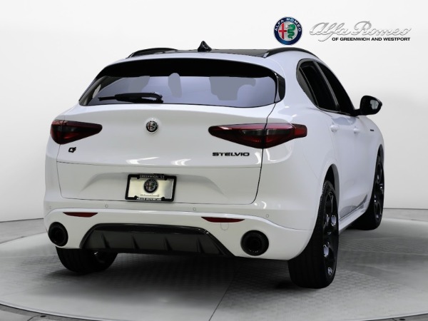 New 2023 Alfa Romeo Stelvio Estrema for sale Sold at Rolls-Royce Motor Cars Greenwich in Greenwich CT 06830 8