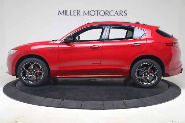 New 2023 Alfa Romeo Stelvio Veloce for sale $60,940 at Rolls-Royce Motor Cars Greenwich in Greenwich CT 06830 3