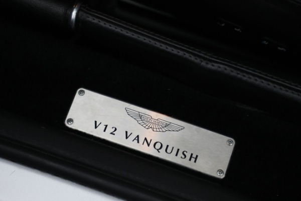 Used 2005 Aston Martin V12 Vanquish S for sale Call for price at Rolls-Royce Motor Cars Greenwich in Greenwich CT 06830 14