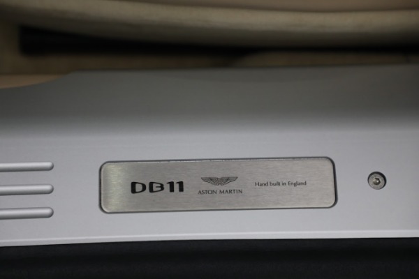 Used 2018 Aston Martin DB11 V12 for sale Sold at Rolls-Royce Motor Cars Greenwich in Greenwich CT 06830 20