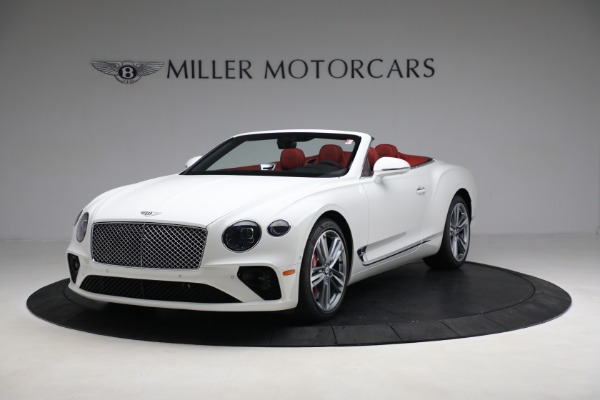 New 2023 Bentley Continental GTC V8 for sale $291,805 at Rolls-Royce Motor Cars Greenwich in Greenwich CT 06830 1