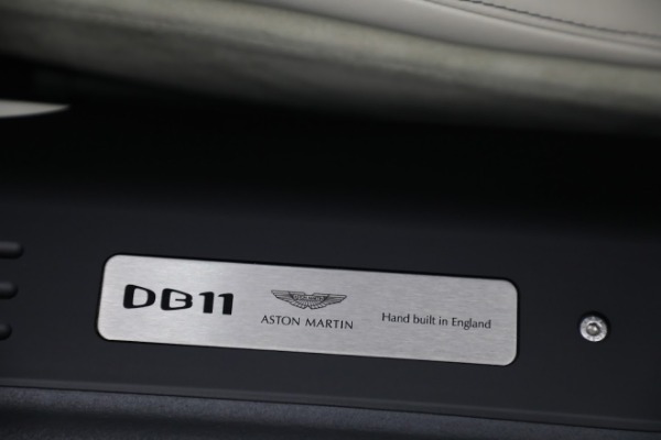 Used 2019 Aston Martin DB11 V8 for sale Sold at Rolls-Royce Motor Cars Greenwich in Greenwich CT 06830 27