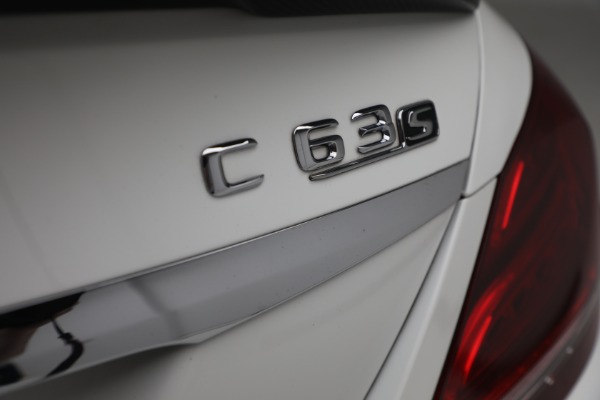 Used 2016 Mercedes-Benz C-Class AMG C 63 S for sale Sold at Rolls-Royce Motor Cars Greenwich in Greenwich CT 06830 28