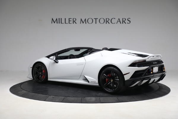 Used 2021 Lamborghini Huracan LP 610-2 EVO Spyder for sale Sold at Rolls-Royce Motor Cars Greenwich in Greenwich CT 06830 4