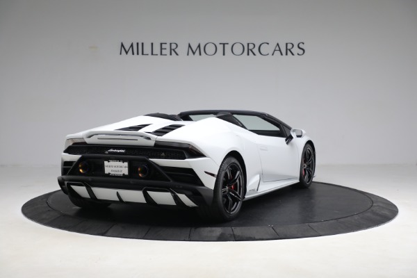 Used 2021 Lamborghini Huracan LP 610-2 EVO Spyder for sale Sold at Rolls-Royce Motor Cars Greenwich in Greenwich CT 06830 7