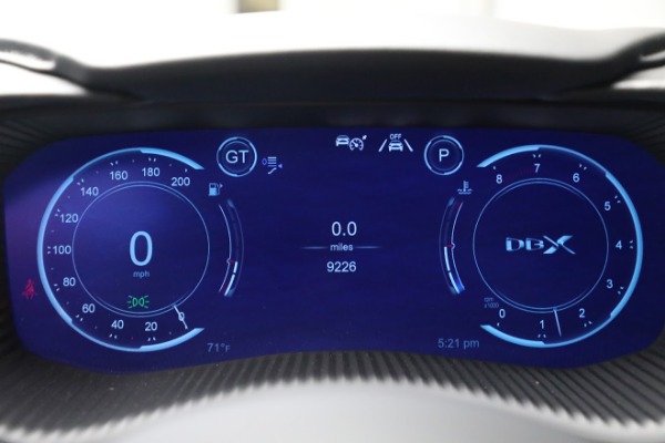 Used 2021 Aston Martin DBX for sale $134,900 at Rolls-Royce Motor Cars Greenwich in Greenwich CT 06830 21